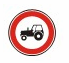 Zkaz vjezdu traktor 