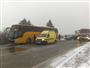 Hav�rie n�kolika vozidel, v�etn� autobusu, na D1
