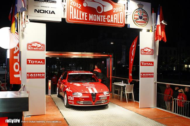 Martin Rada na Rallye Monte Carlo 2012