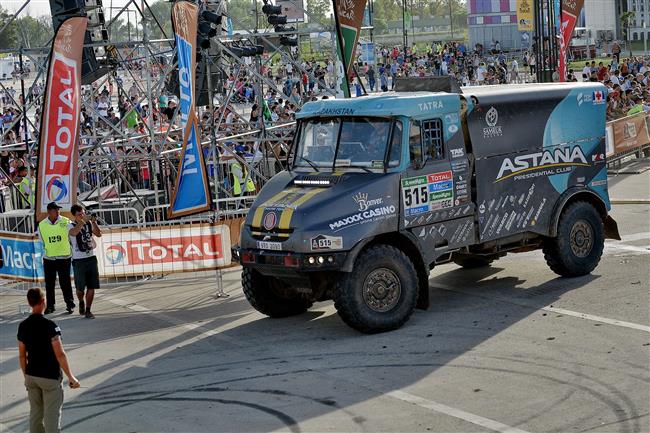 Vech pt kamion dojelo do cle Rallye Dakar 2015!