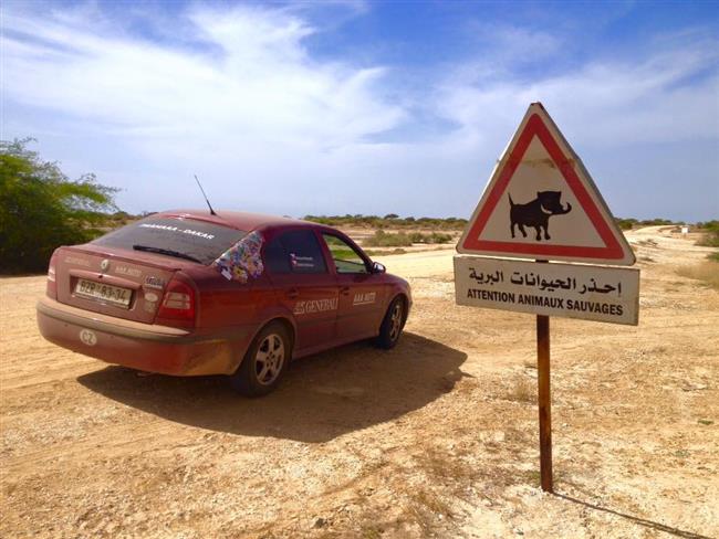 Cestovatel ujeli 7000 kilometr do Dakaru s autem z ek za dva tdny