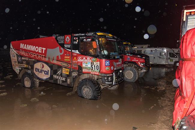 Pascal je po 5. etap Dakaru pt, est etapa zruena