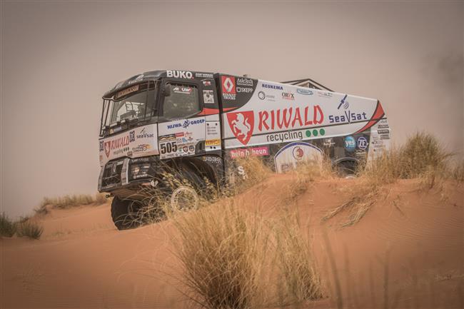 Severoesk kamiony ovldly rallye Maroko Desert Challenge