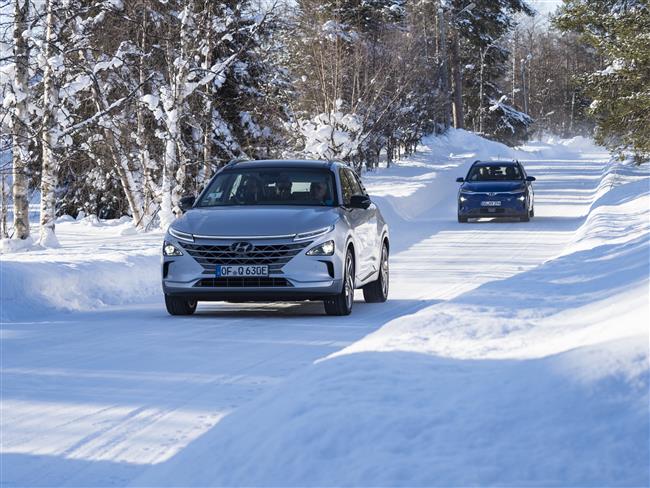 Hyundai NEXO a Kona Electric zvldnou i extrmn podmnky u severnho polrnho kruhu