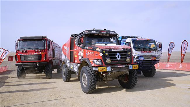 Severoesk technika m na 41. ronk Rallye Dakar