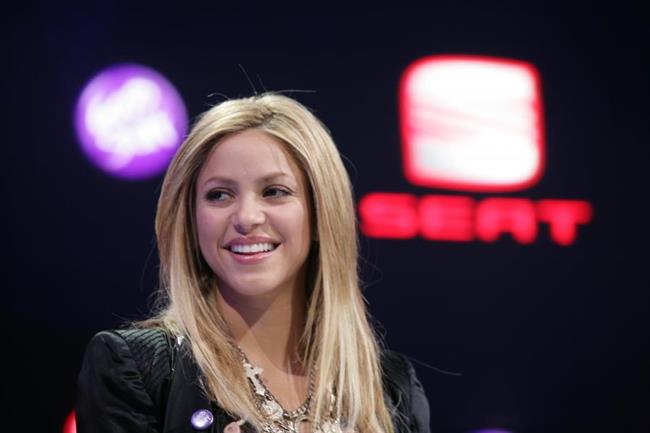 Zpvaka Shakira tak v enev, foto Seat