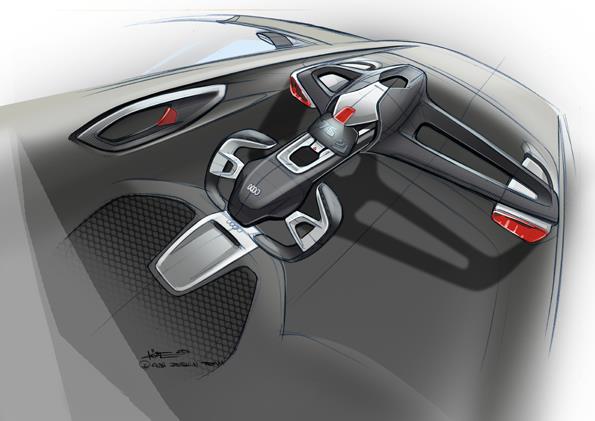 Audi znovu smuje k novm horizontm: Audi urban concept je ultralehk vz 1+1