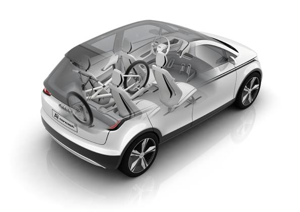 Audi A2 concept : prostorn mal vz prmiov tdy se objev na IAA