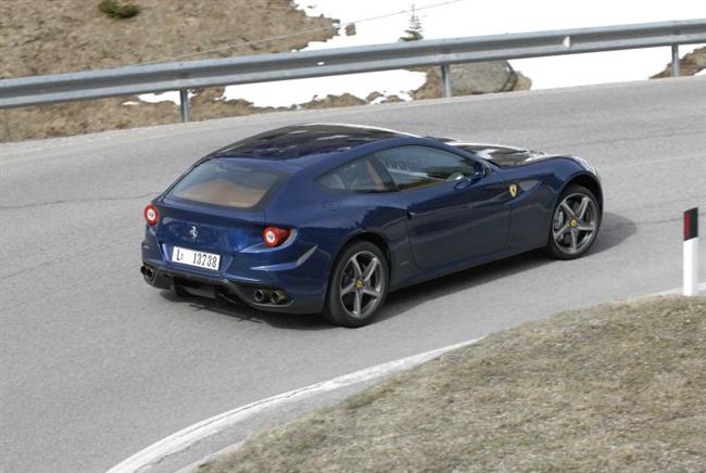 Test Ferrari FF v Itlii, foto Ji Marek