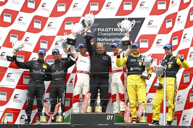 FIA GT1: Tome Engeho ek start na novm panlskm okruhu Navarra.