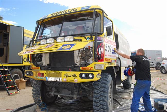 Dakar 2009 objektivem Jirky Vintra