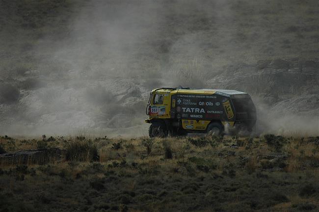 Dakar 2010: Pejmky jsou spn minulost. Tatra Alee Lopraise prola bez problm