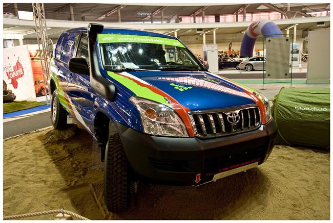 Czech Dakar team na Autosalonu Brno 2009, foto tmu Radovan Jaek