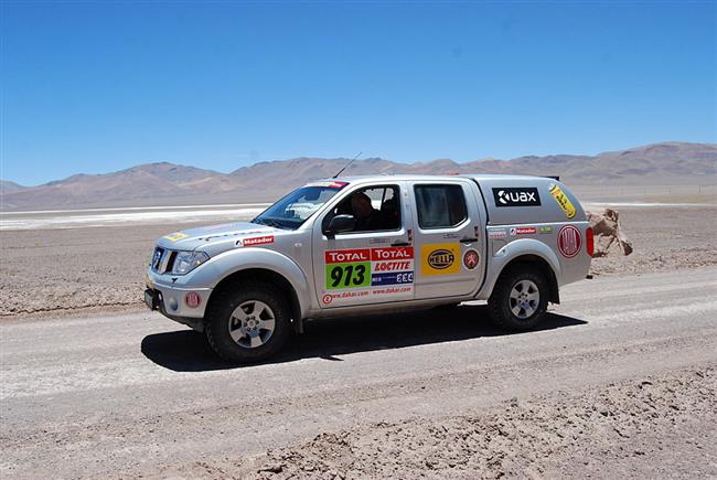 Dakar 2009 a press car Loprais tmu, foto tmu J. Vintr