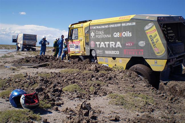 Loprais Tatra Team m na podzimn Silk Way Rallye do Ruska, Kazachstnu a Turkmenistnu
