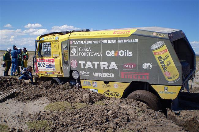 Loprais Tatra Team m na podzimn Silk Way Rallye do Ruska, Kazachstnu a Turkmenistnu