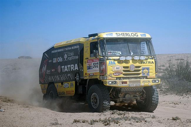 Loprais team za polovinou Dakaru 2009, foto tmu