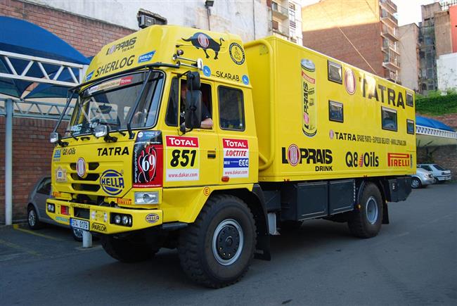Dakar 2009 1. etapa: Ale Loprais zahajuje slunm  5. mstem na dohled  piky !!