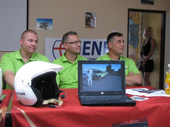 Czech Dakar team opt v psku : Mikulenk a Janek na Erg Oriental 2009