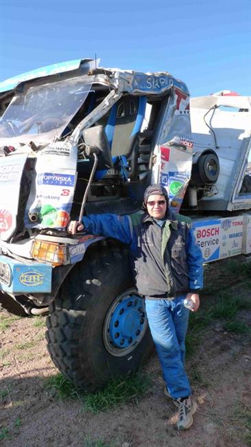 Dakar 2010: Velmi brzk konec inkovn Tome Tomeka. Havrie v  prvn etap !!