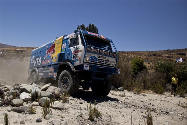Dakar 2010: Znovu Copiap. Olda Braina spadl do tymetrov jmy, vythla ho helikoptra