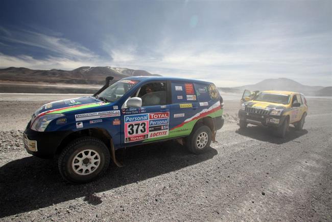 Dakar 2010 5.etapa : Tatra Marka Spila m v chladii i litr a pl slivovice
