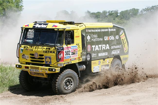 Loprais Tatra Team nepolevuje a stav nov soutn kamion Tatra !