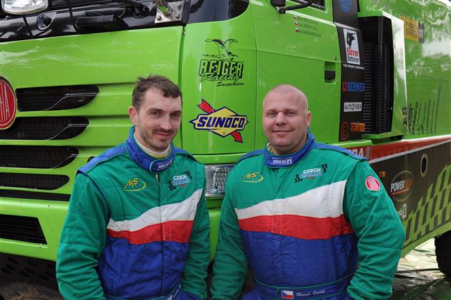 Testovn na Dakar 2011 u Senice i s Davidem Vreckm, foto  L. Lla