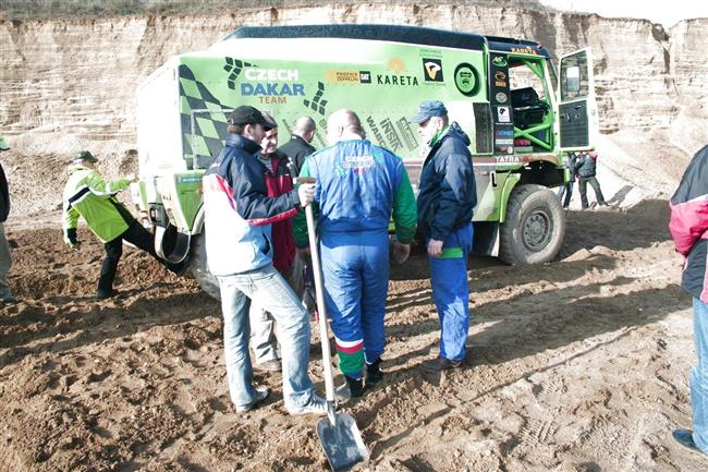 Posledn testy CDT na Dakar 2011 v pskovn u Pohoelic objektivem J. Vachty