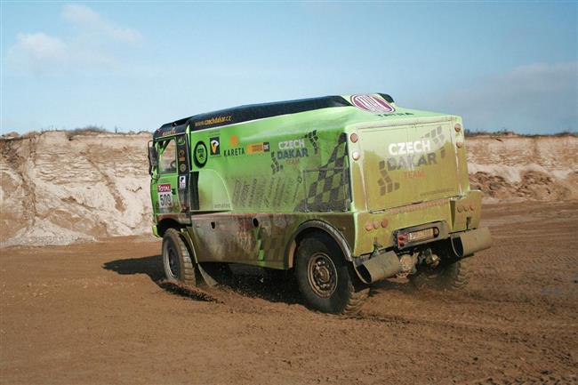 Posledn testy CDT na Dakar 2011 v pskovn u Pohoelic objektivem J. Vachty