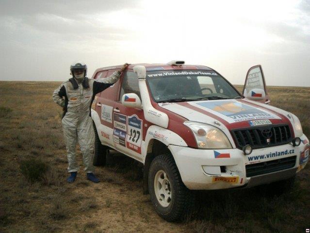 Vindland Dakar team dojel a do  cle Hedvbn stezky 2010, foto tmu
