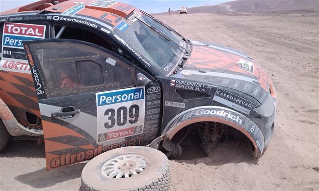 Dakar 2010: Dal podrobnosti a fotografie k vn nehod Mirka Zapletala