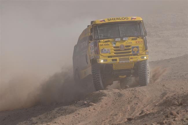 Dakar 2011 a v vodu skvl Loprais Tatra tm