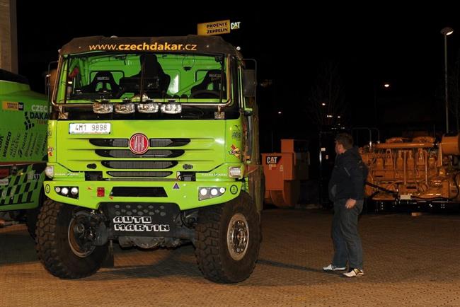 Odjezd Czech Dakar teamu na Dakar 2011, foto tmu