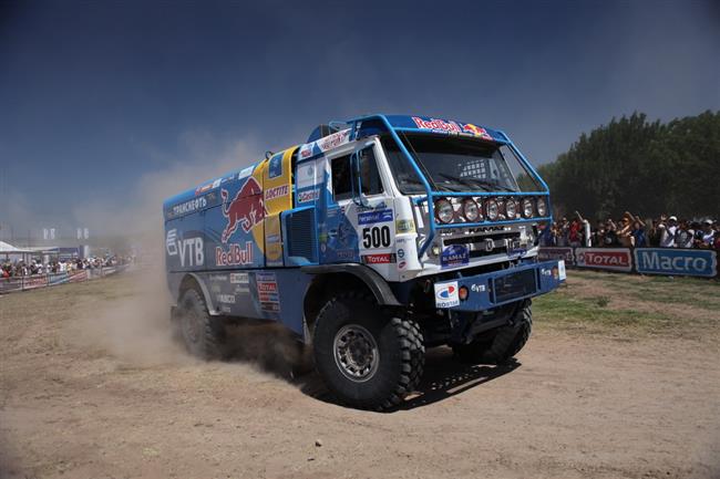 Dakar 2011 a vtzn vozy tmu Kamaz