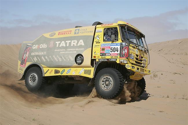 Po prvnch technickch problmech na Dakaru v 9. etap  mus Ale Loprais skonit !!!