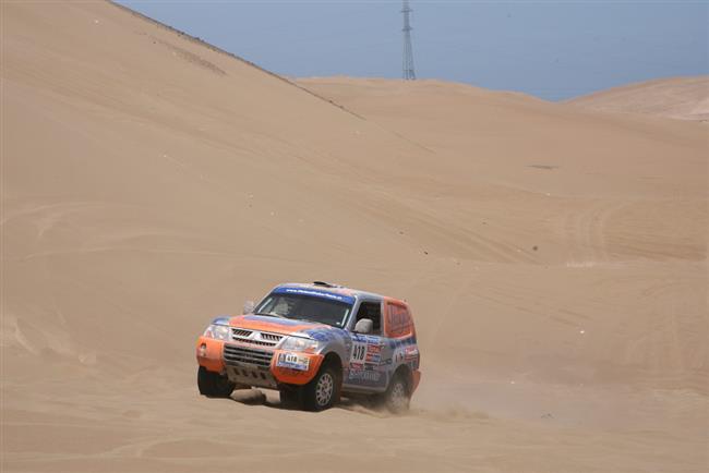 Dakar 2011. Petr Mikula to m na chvostu hodn tek
