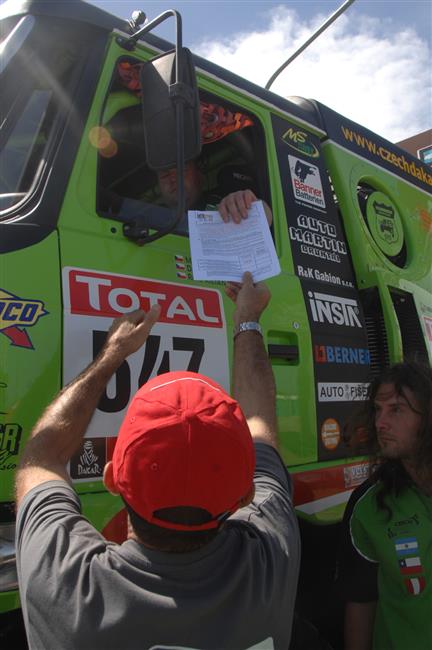 Czech Dakar Team absolvoval zdrn pejmky a me vyrazit
