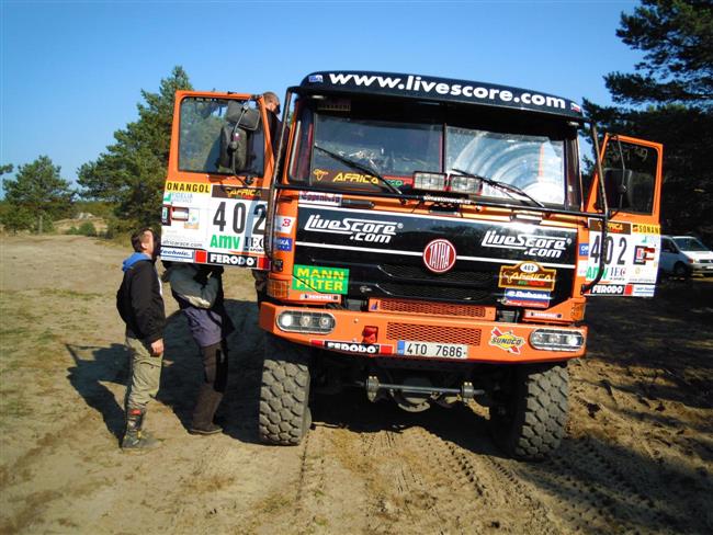 Tomekv LRT se opt  rozdl. Pojede Dakar 2012 i do Dakaru