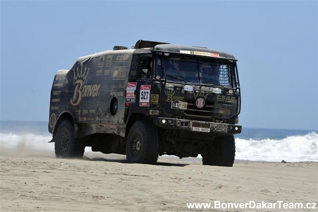 Tom Vrtn a jeho posdka ve  finii Dakaru 2012