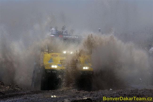 V 5. etap Rallye Dakar Ale Loprais jen 14 sekund od etapovho zlata!