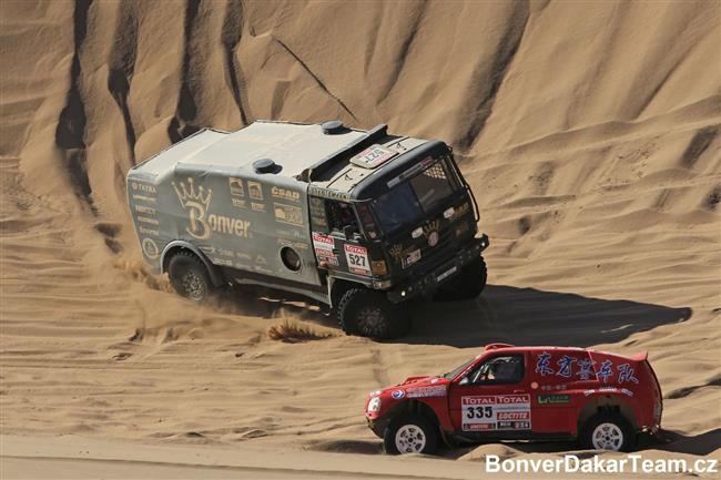 Dakar 2012 a Tom Vrtn s Tatrou ve velkch dunch