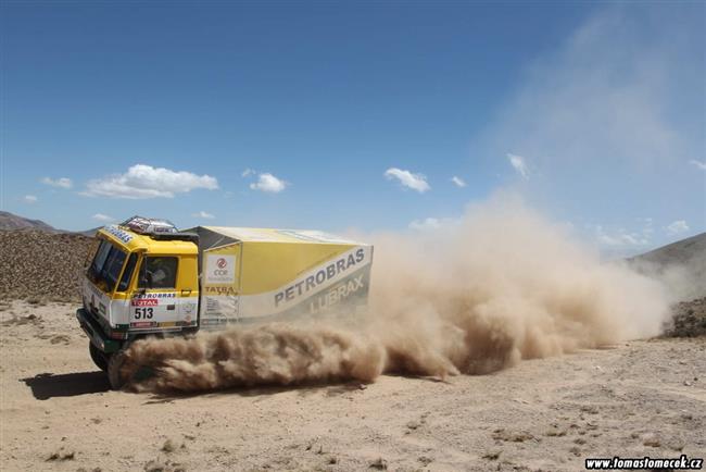 Dakar 2012 a Tatra Andr de Azeveda v akci