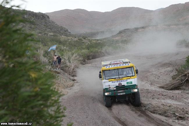 Dakar 2012 a Tatra Andr de Azeveda v akci