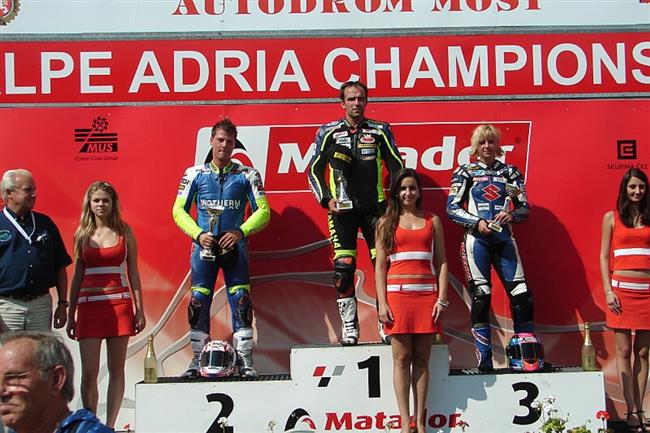Motocyklov vkend nejvy rovn v Most :UEM Alpe Adria Championship 2008 se vydail