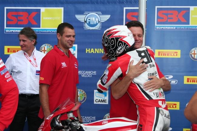 Motocyklov MS Racing v Portimau testoval ped zatkem pohru FIM Superstock 1000