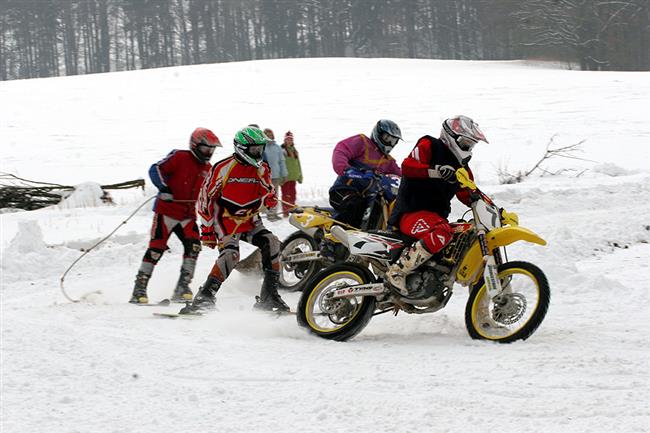 Motoskiering 2009 ve Vsce u Letovic,  foto David Krn