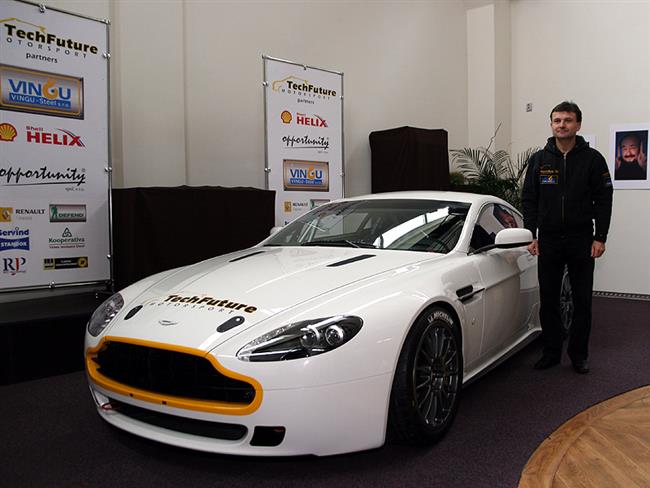 Vladimr Hladk bude opt testovat Aston Marton V8 Vantage v italsk Adrii