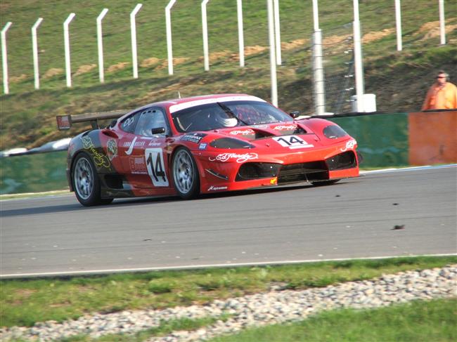 Jarn Brno 2010 a Ferrari 360 v akci, foto  Vl. Ronek