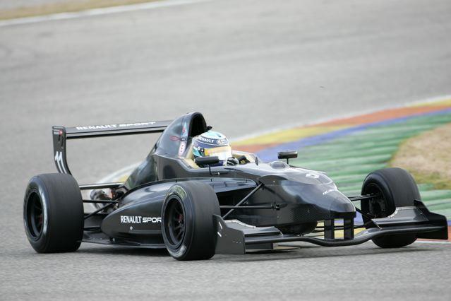 Adam Kout a Jakub Klterka ve Valencii - test F Renault , foto tmu